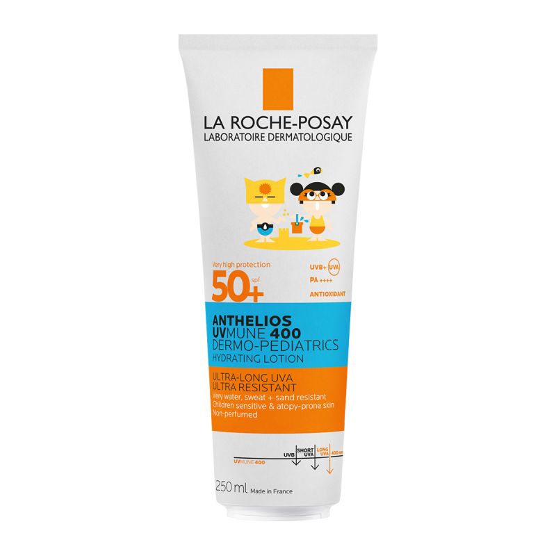 la roche posay anthelios uv mune 400 dermo pediatrics hydrating lotion spf50 75ml 0