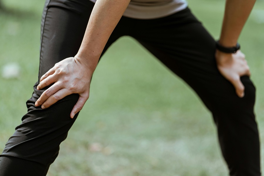 pilates γονατο