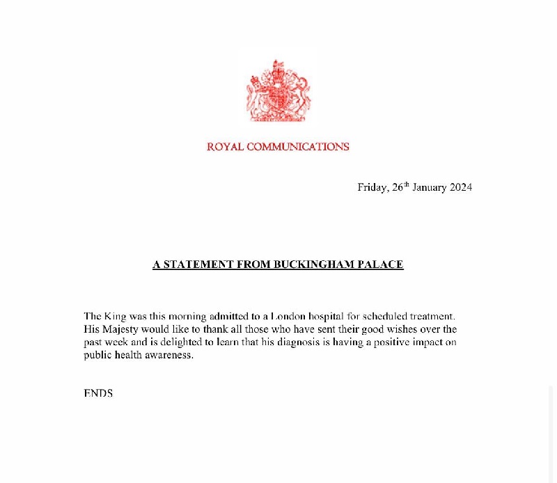 royal announcement