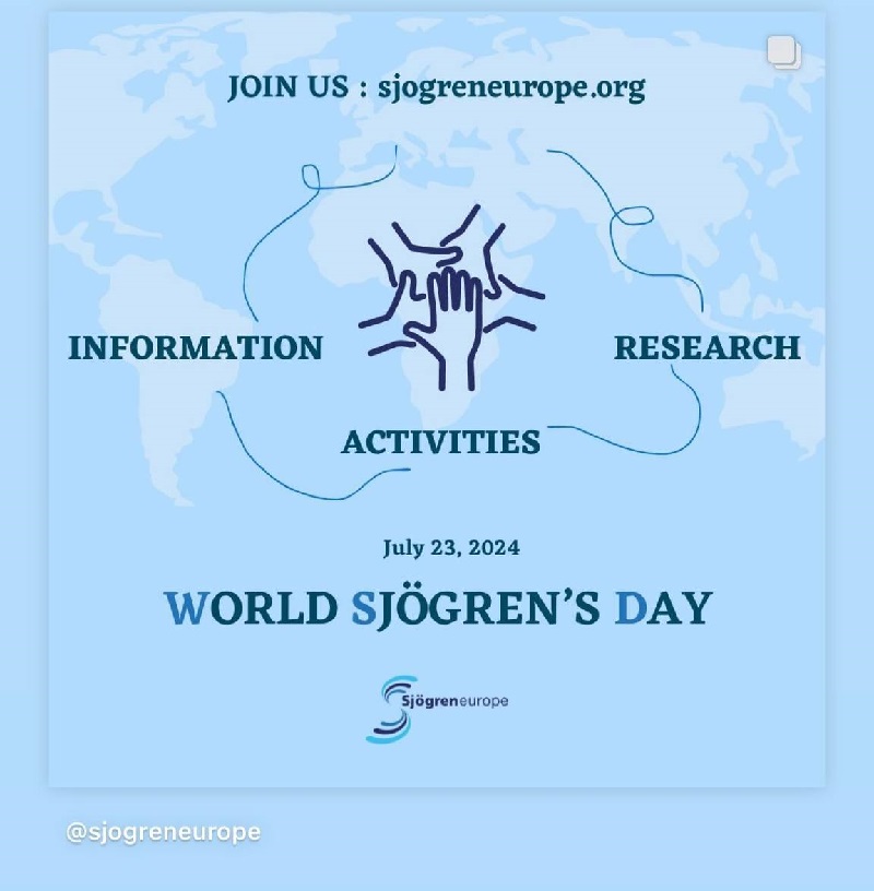 αυτοαναοσο, παγκοσμια ημερα, world sjogrens day