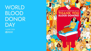 Παγκόσμια Ημέρα Εθελοντή Αιμοδότη η 14η Ιουνίου