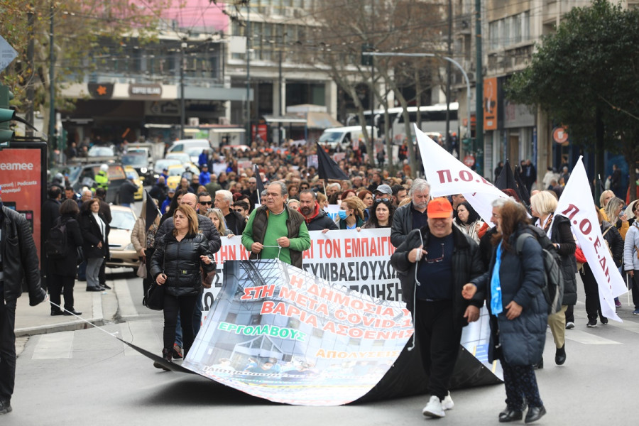 Γεωργιάδης: Νέο «άκυρο» στου υγειονομικούς παρά τα δίκαια αιτήματα και τη μεγαλειώδη πορεία