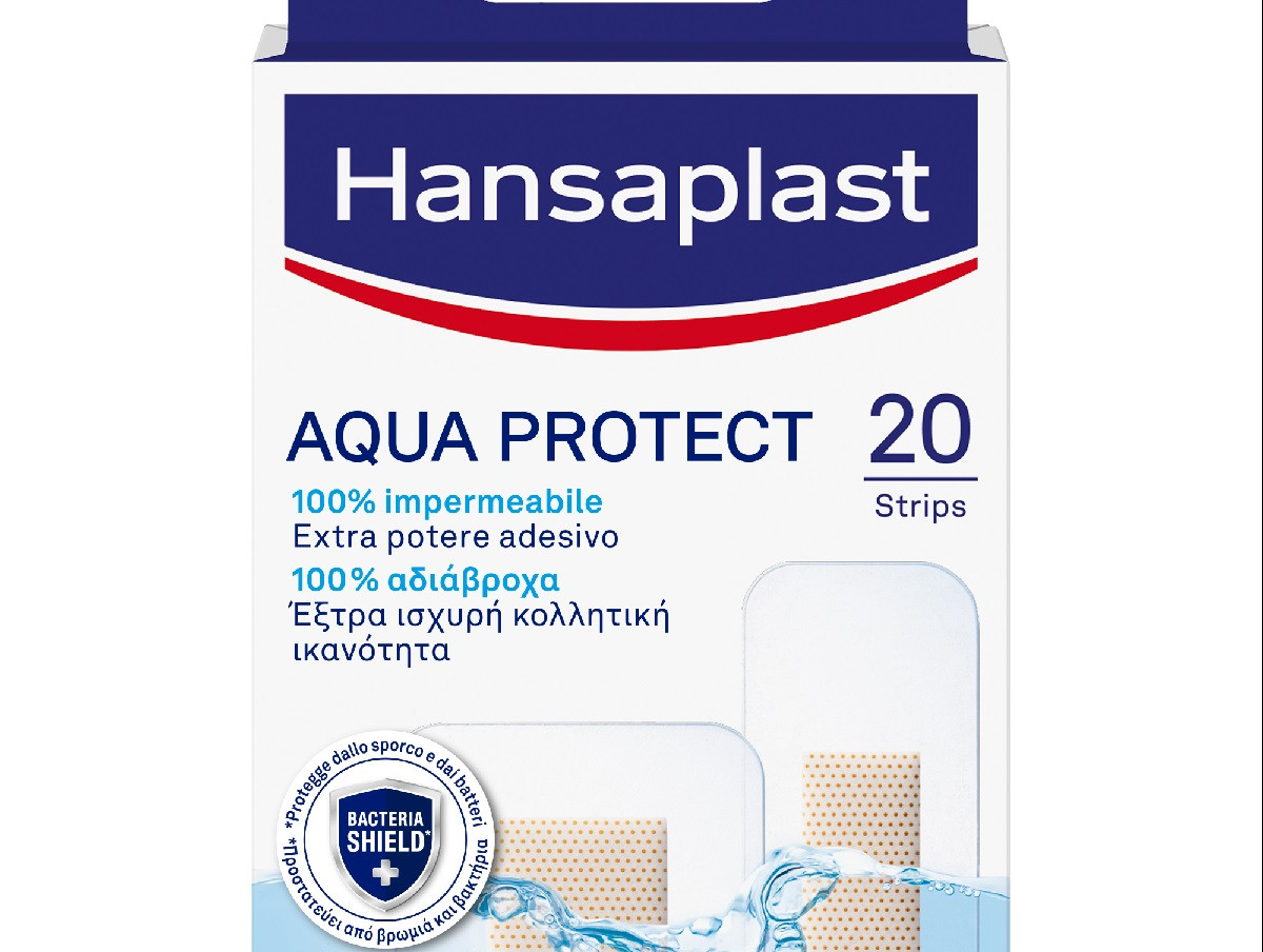 Hansaplast: Επιθέματα που εμποδίζουν το 99% της βρωμιάς και των βακτηρίων να εισέλθουν στην πληγή
